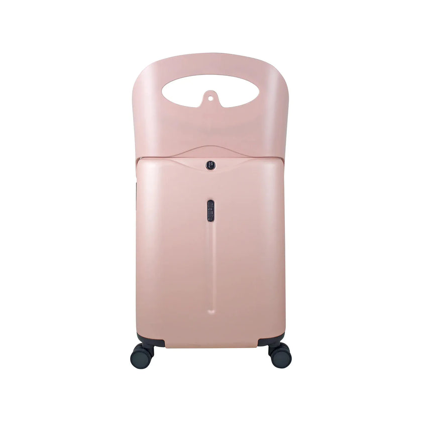 Miamily MultiCarry Ride-On Luggage (Dusty Pink) 18"