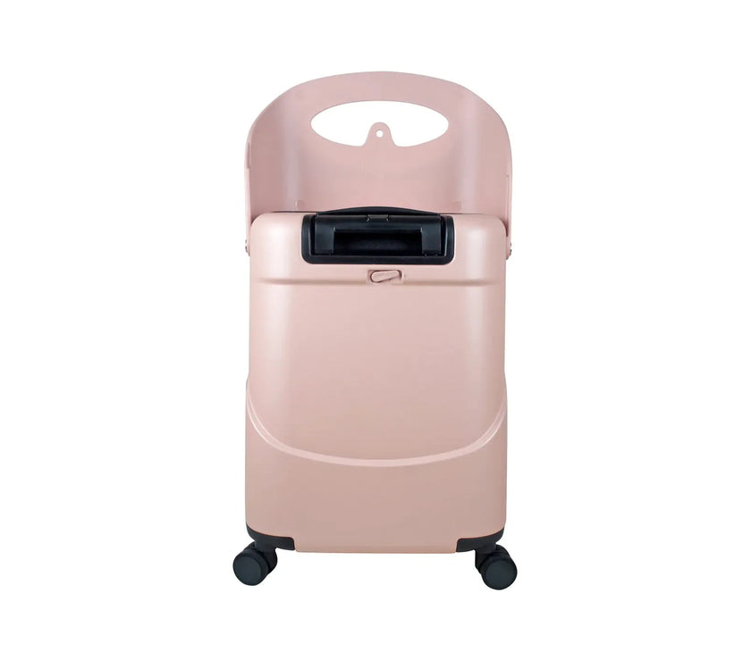 Miamily MultiCarry Ride-On Luggage (Dusty Pink) 18"