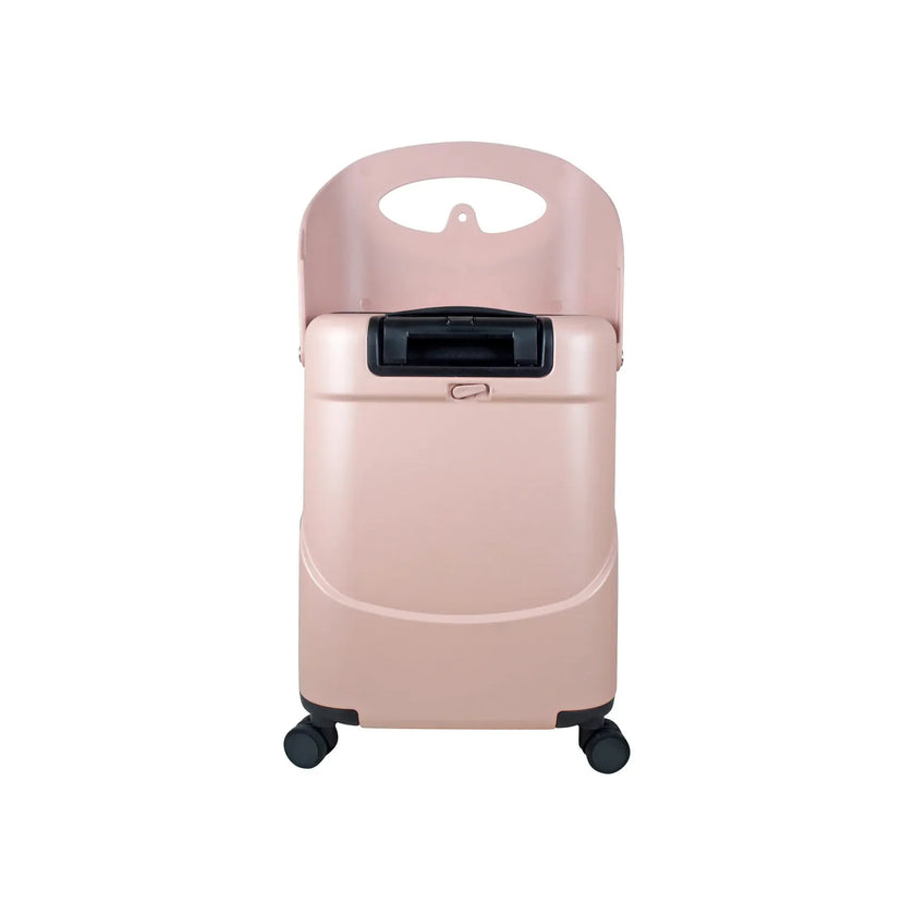 Miamily MultiCarry Ride-On Luggage (Dusty Pink) 18"