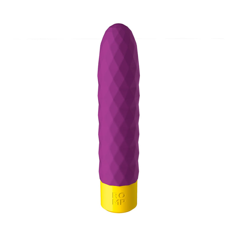 Romp Beat Rechargeable Silicone Ribbed Classic Vibrator-1