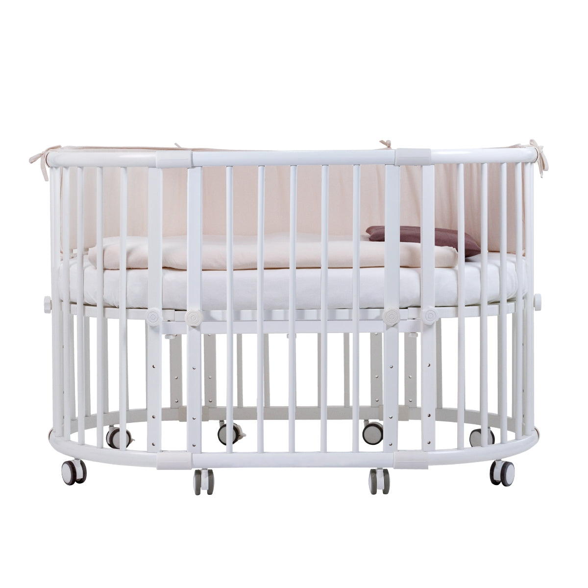 [Bundle] Beblum Sam Crib Convertible Baby Cot-3