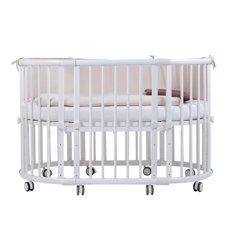 [Bundle] Beblum Sam Crib Convertible Baby Cot-1