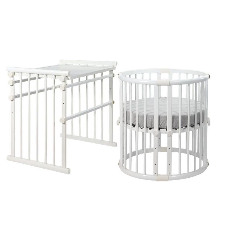 [Bundle] Beblum Sam Crib Convertible Baby Cot-6