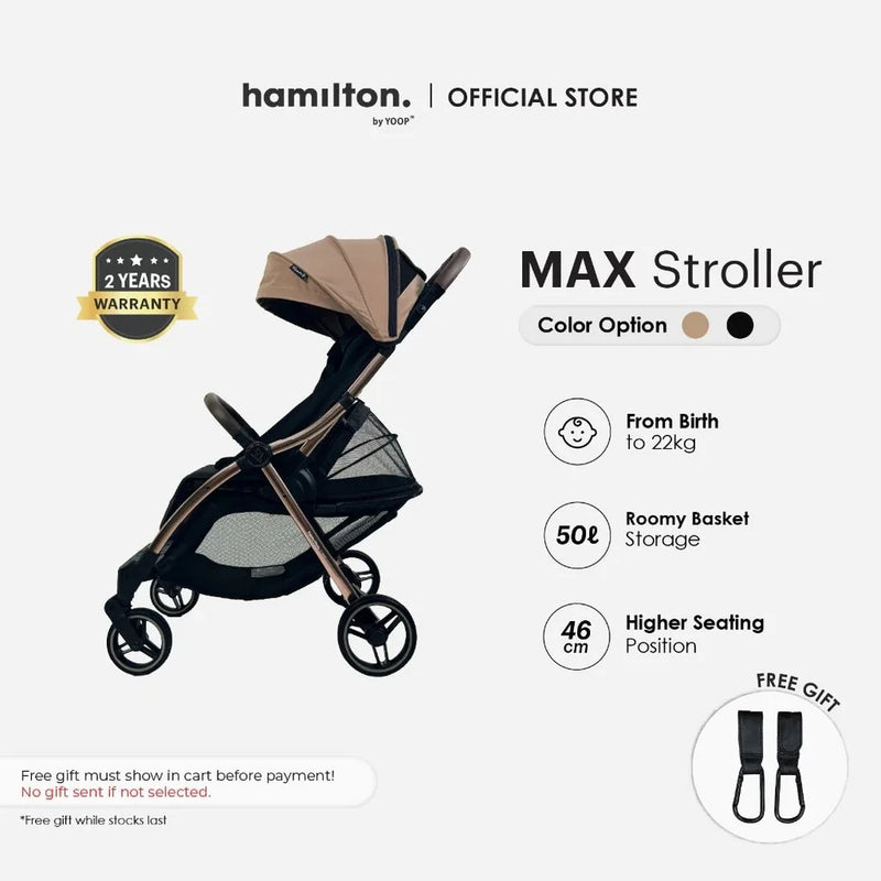 Hamilton Max Stroller | MagicFold-9