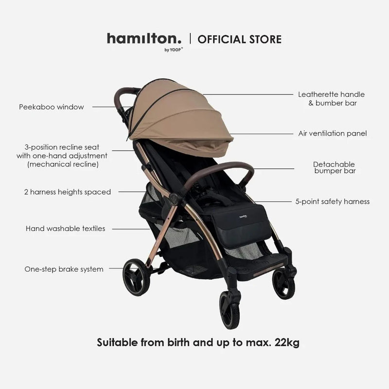 Hamilton Max Stroller | MagicFold-3