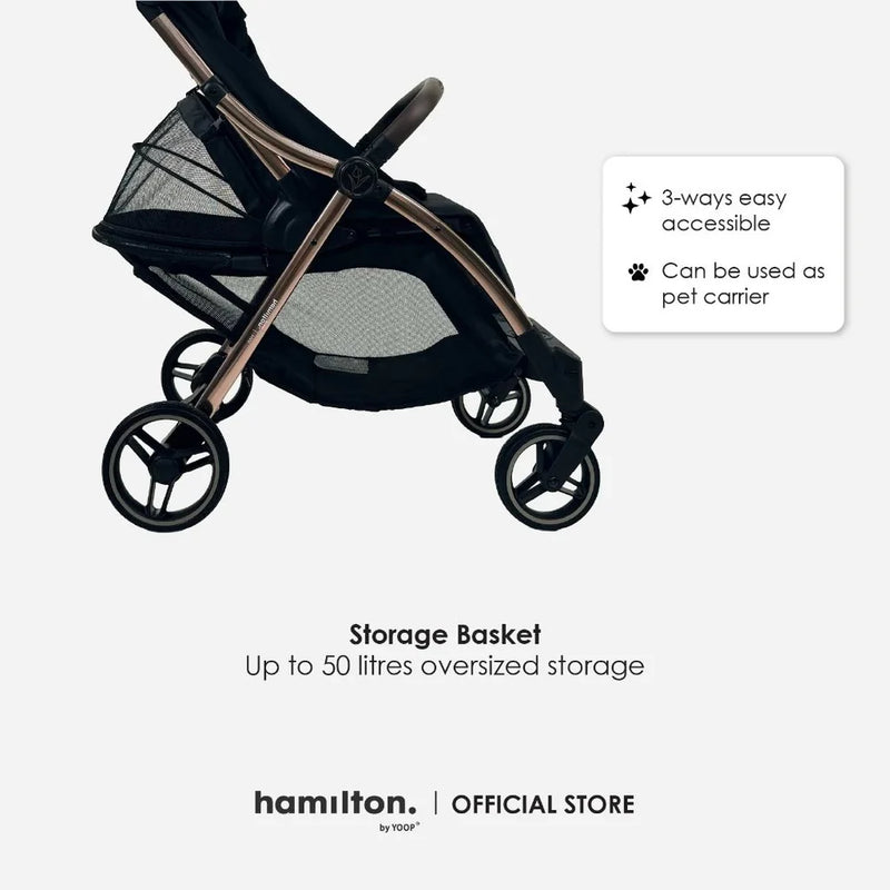 Hamilton Max Stroller | MagicFold-5