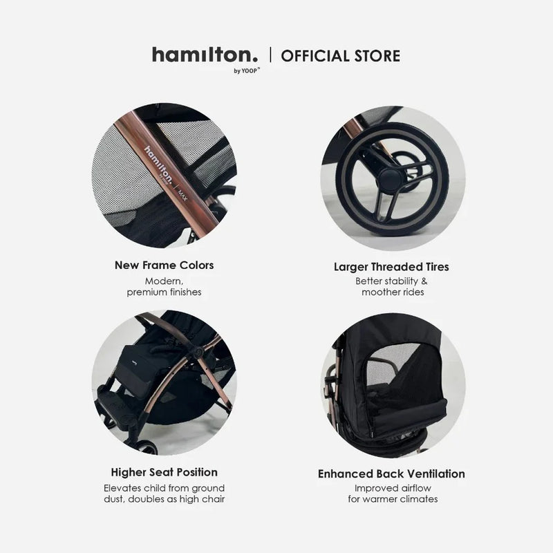 Hamilton Max Stroller | MagicFold-4