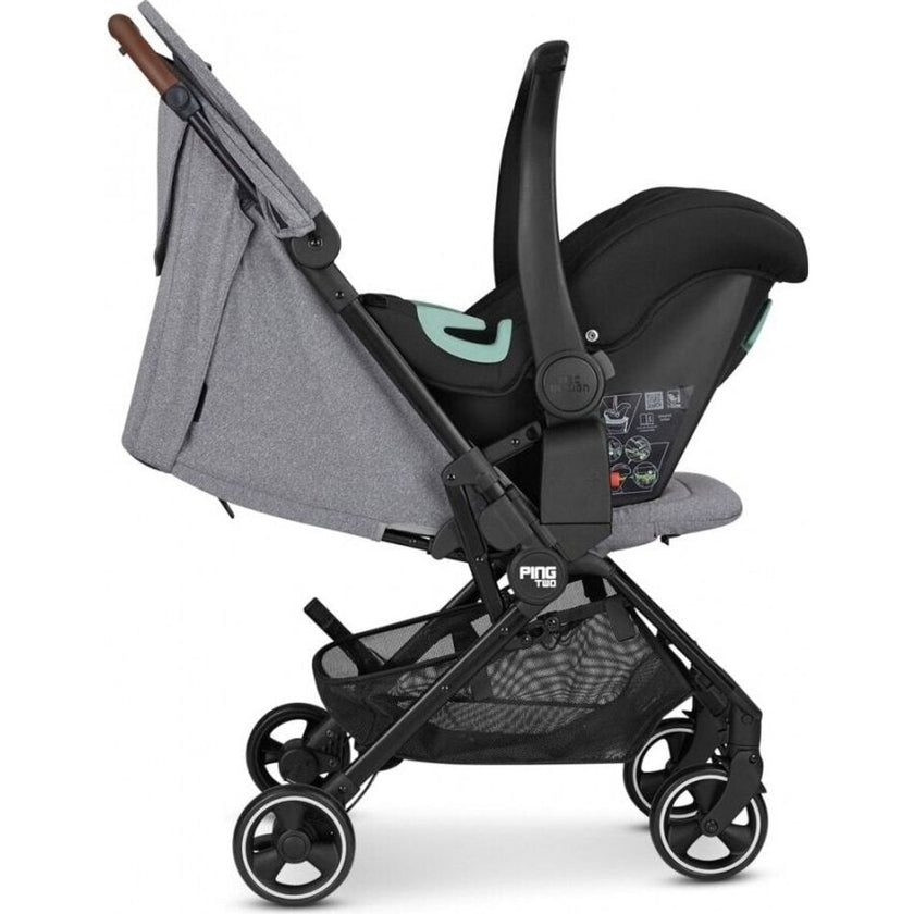 ABC Design PING TWO Stroller - Tin