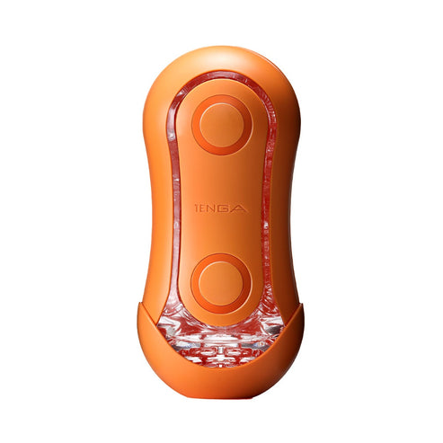Tenga Flip Orb Reusable Male Masturbator (Ocean Blue/Sunset Orange)-5