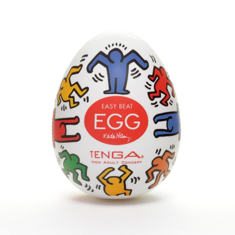 Keith Haring × Tenga Dance Series Egg Masturbator