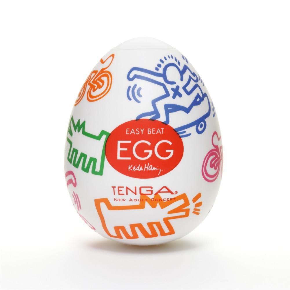 Keith Haring × Tenga Street Series Egg Masturbator