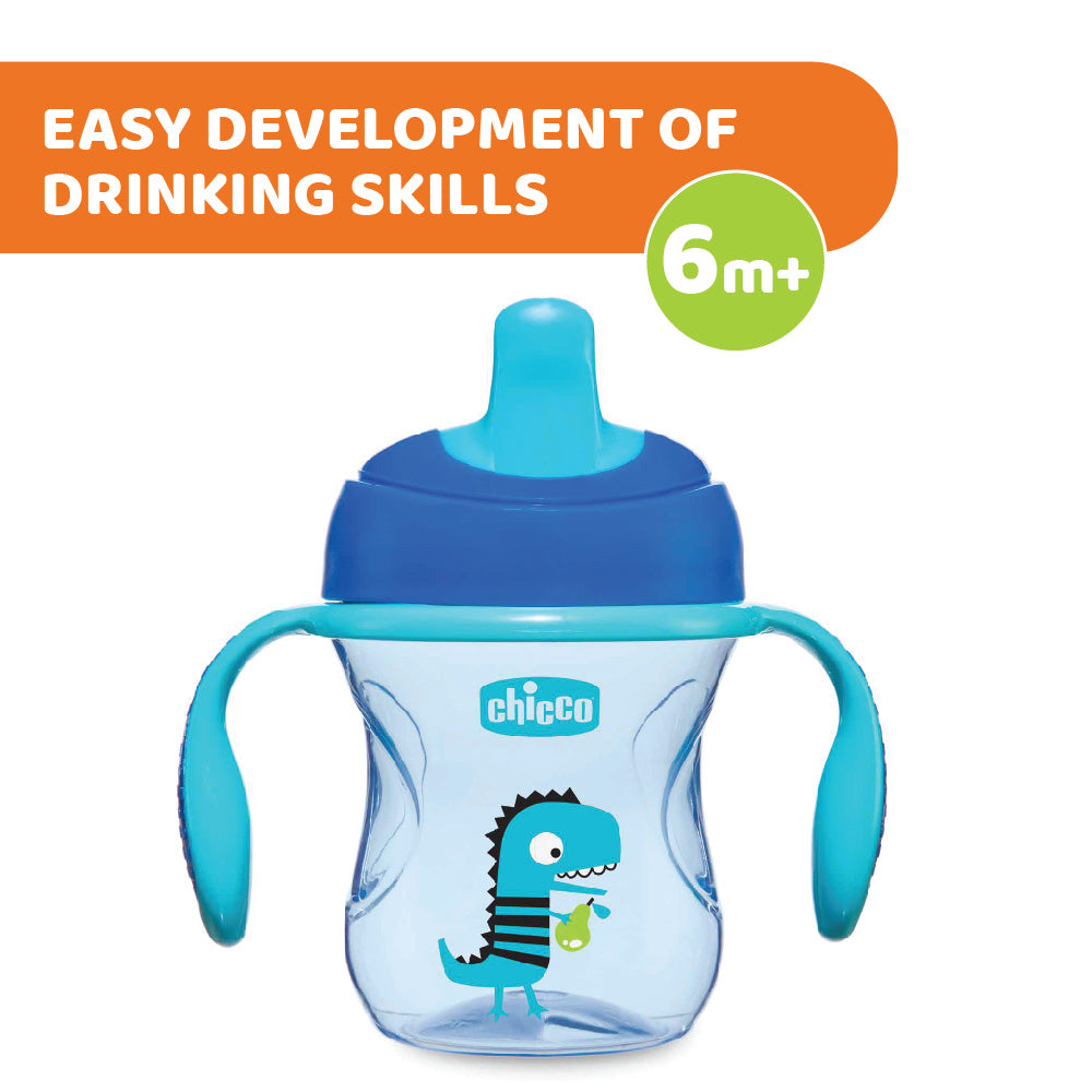 Chicco Training Cup 200ml 6M+ Orange Blue 00006921300000