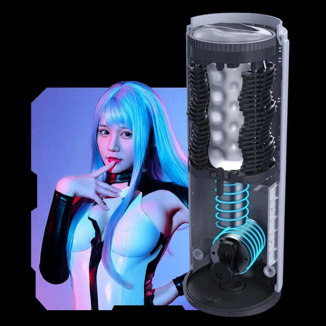 TryFun MechWarrior Automatic Male Masturbator-2