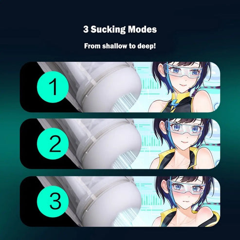 TryFun Protean 2 Automatic Vibrating and Sucking Male Masturbator-4