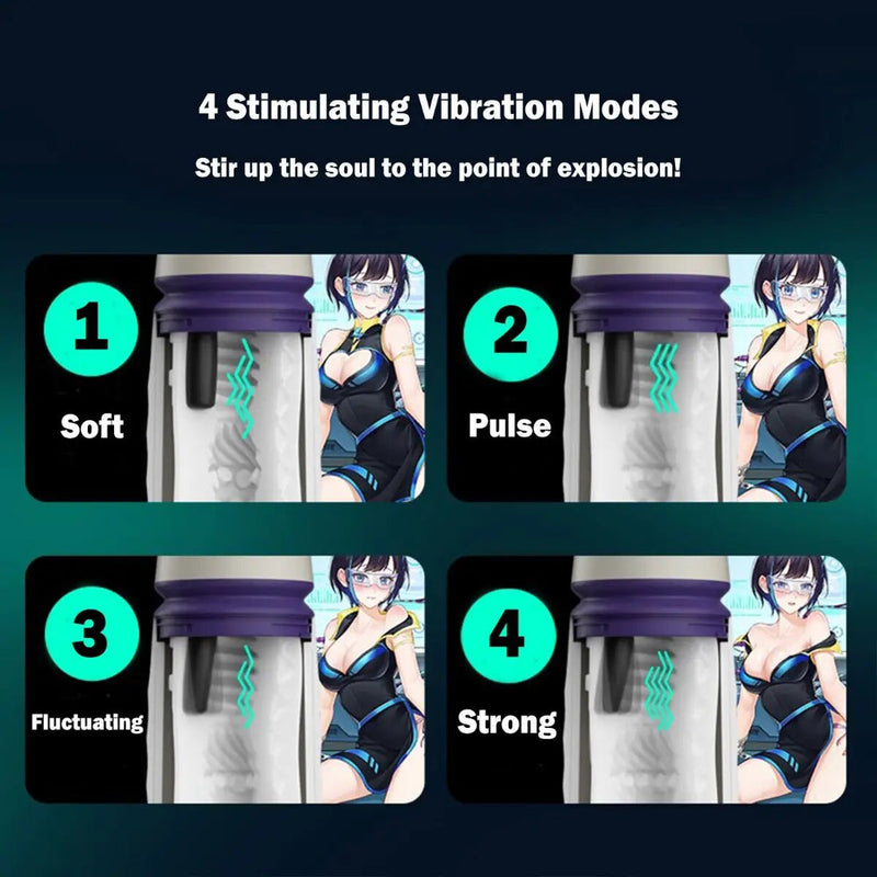 TryFun Protean 2 Automatic Vibrating and Sucking Male Masturbator-3