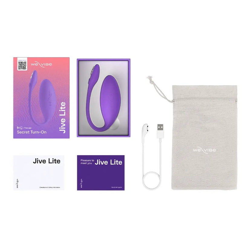 We Vibe Jive Lite App-Controlled Egg Vibrator Purple