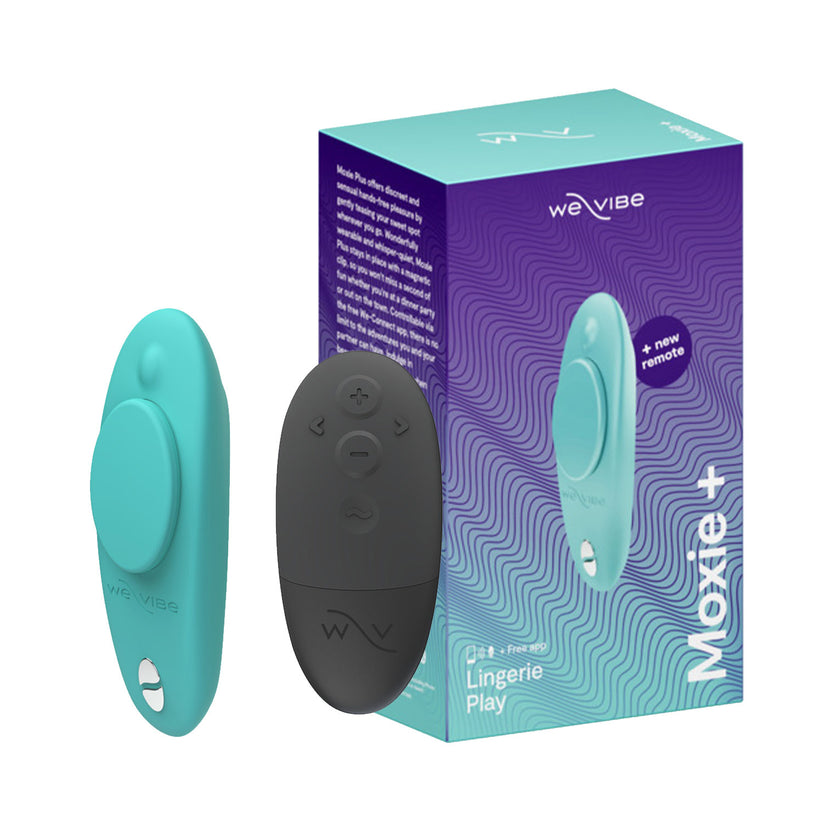 We Vibe Moxie+ App and Remote Controlled Wearable Panty Vibrator (Assorted Colour)