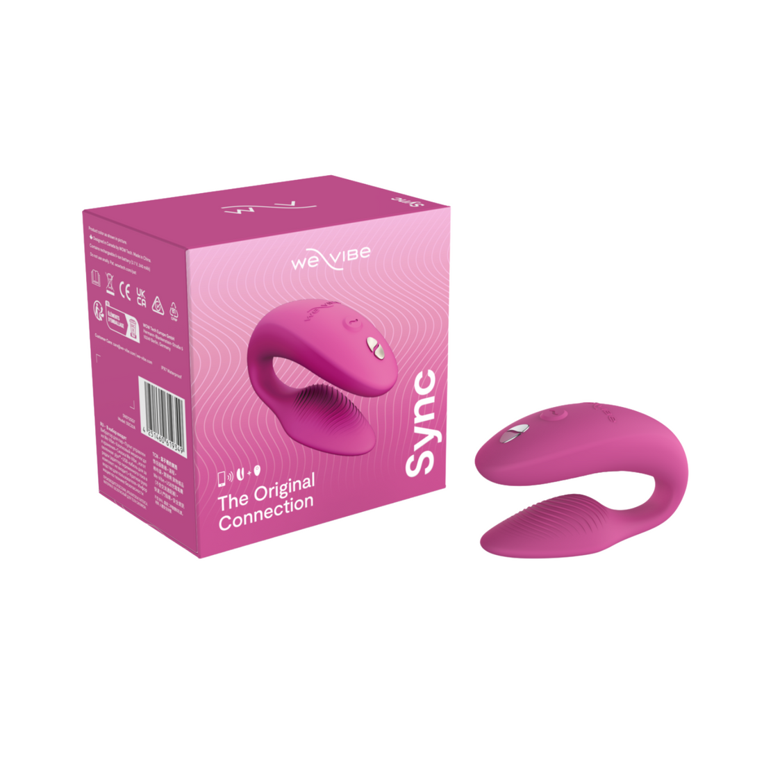 We Vibe Sync 2 App-Controlled Couples Vibrator with Remote (Assorted Colour)