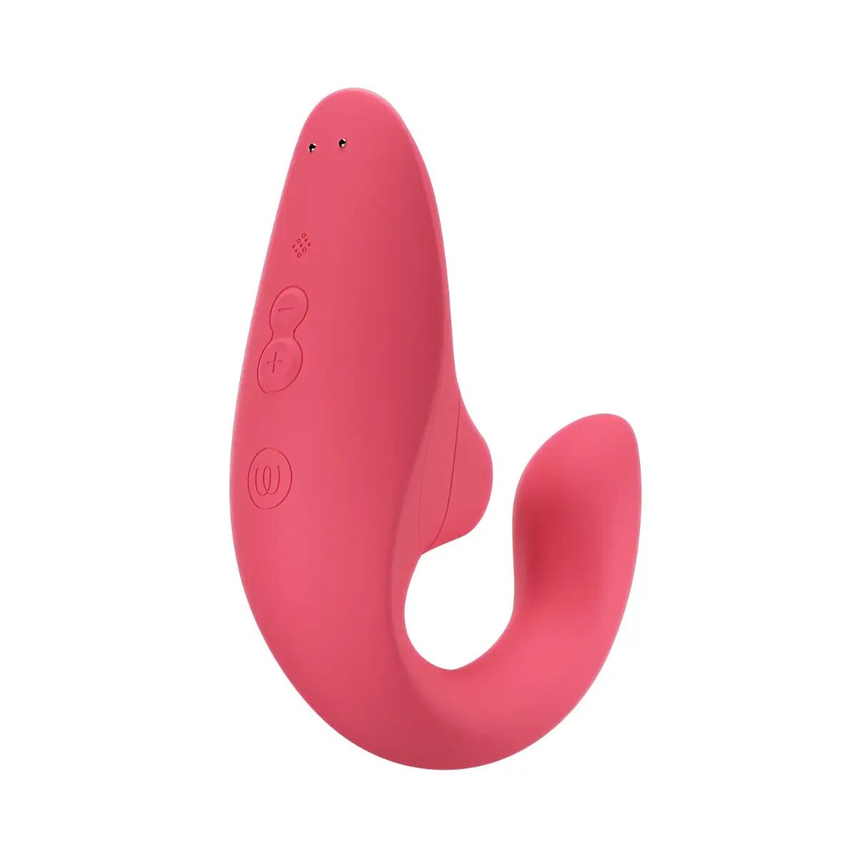 Womanizer Blend Rabbit Vibrator With Pleasure Air Technology Vibrant - Rose