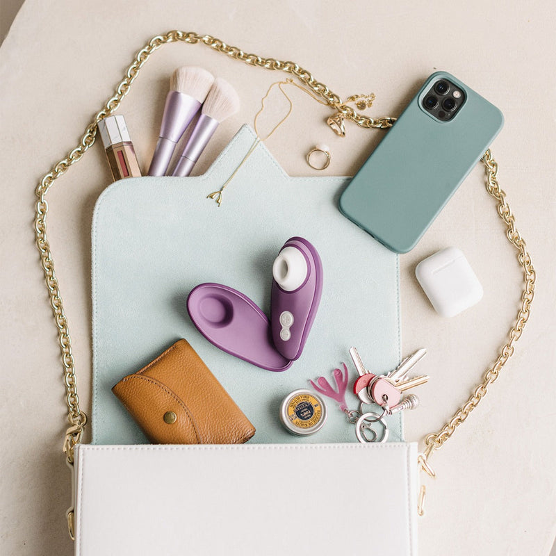 Womanizer Liberty 2 Rechargeable Clitoral Stimulator With Pleasure Air Technology Vibrant Purple-4