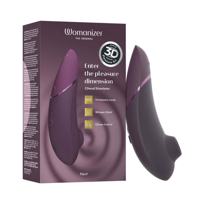 Womanizer Next Clitoral Stimulator with 3D Pleasure Air Technology Dark Purple-2