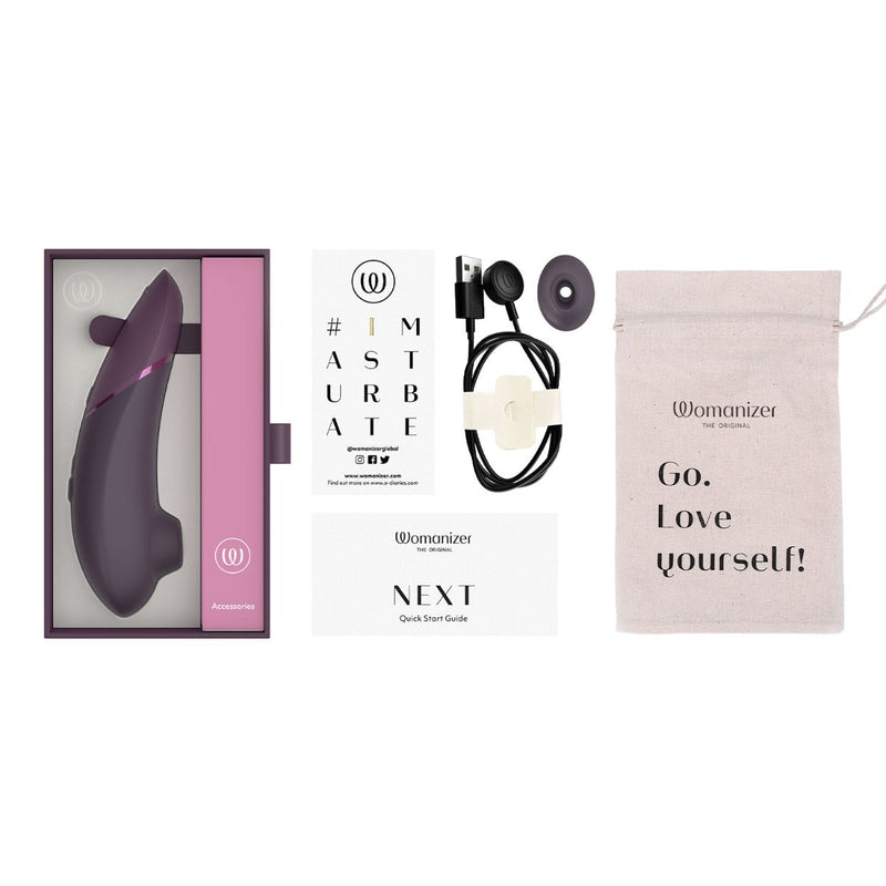 Womanizer Next Clitoral Stimulator with 3D Pleasure Air Technology Dark Purple-3