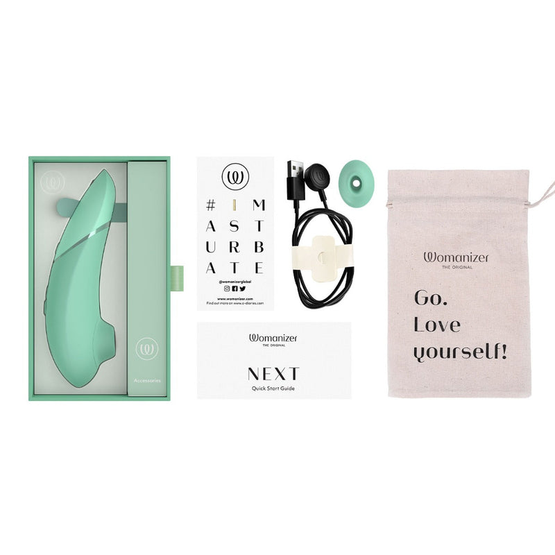 Womanizer Next Clitoral Stimulator with 3D Pleasure Air Technology - Sage-3