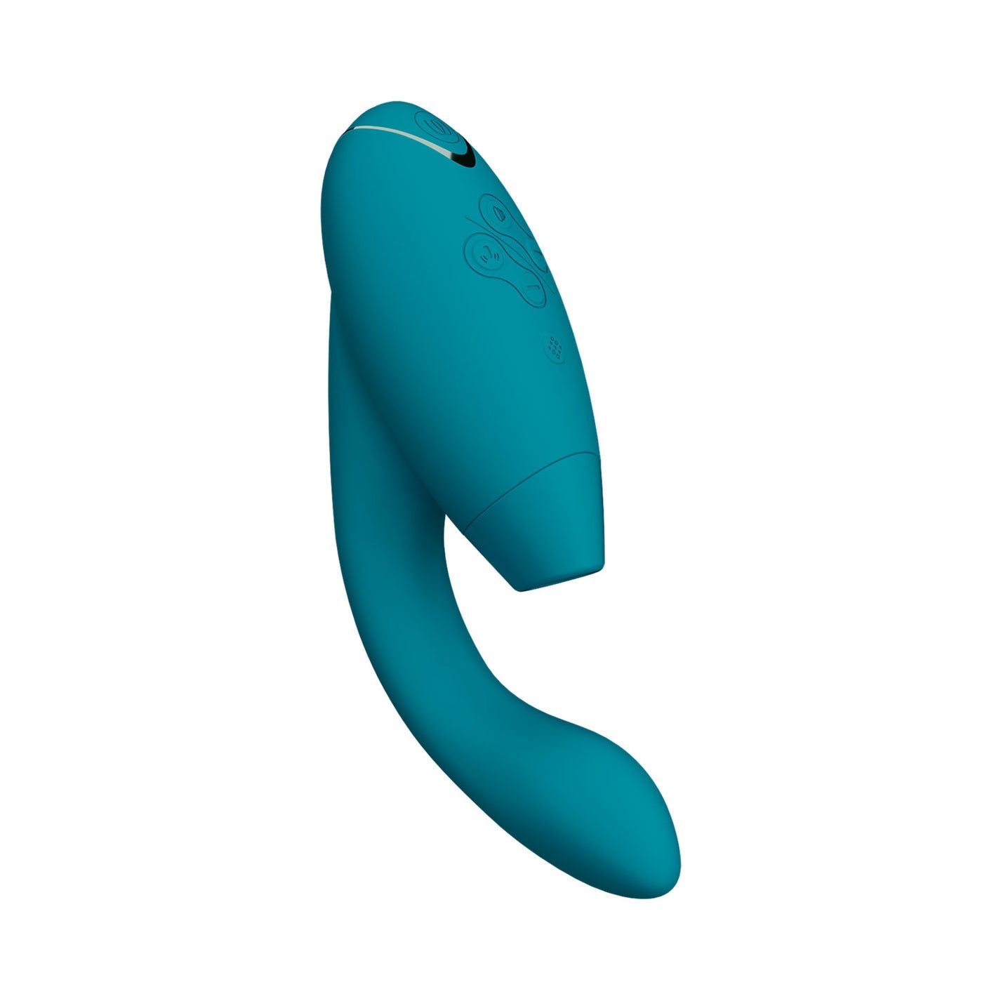 Womanizer Duo 2 Pleasure Air Clitoral Stimulator And G-Spot Vibrator (Petrol)
