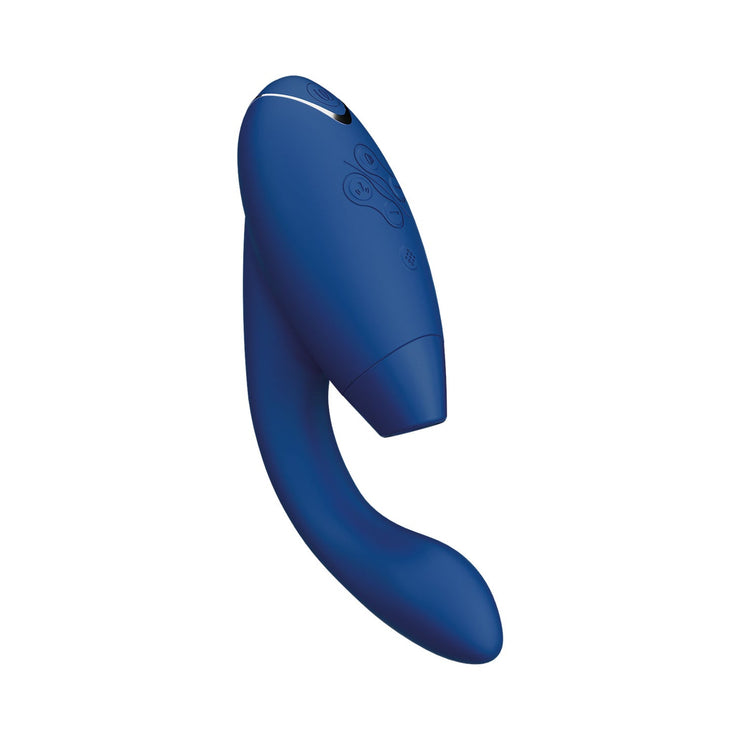 Womanizer Duo 2 Pleasure Air Clitoral Stimulator And G-Spot Vibrator (Blueberry)