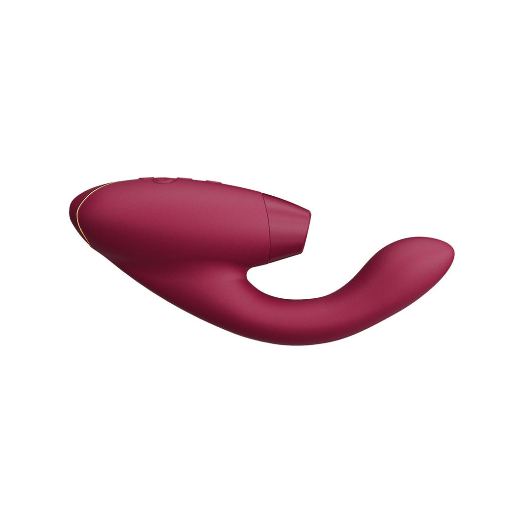 Womanizer Duo 2 Pleasure Air Clitoral Stimulator And G-Spot Vibrator (Bordeaux)