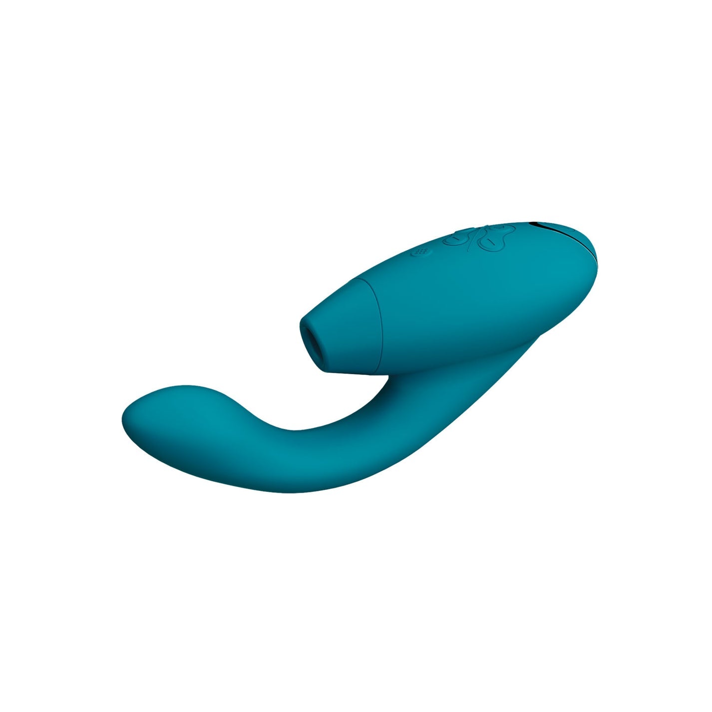 Womanizer Duo 2 Pleasure Air Clitoral Stimulator And G-Spot Vibrator (Petrol)