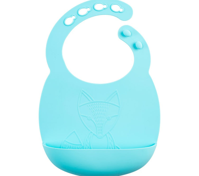 Dr. Brown’s Silicone Baby Bib - Turquoise