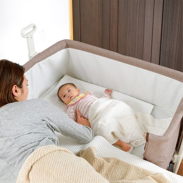 Richell Baby Bed Side Sleeping Crib (Japan Domestic Market) - FULLY SOLD (Pre Order) | Little Baby.