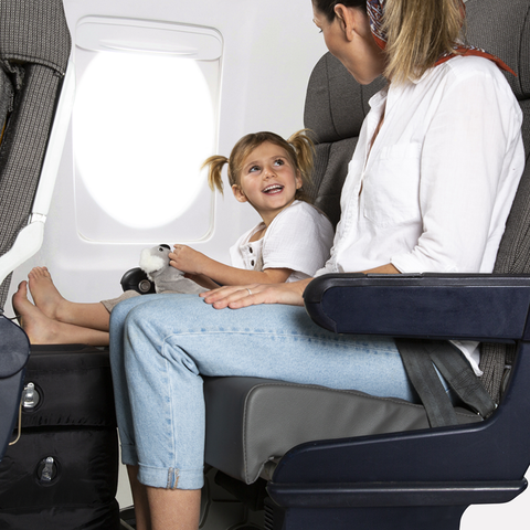 Plane pal inflatable shop cushion