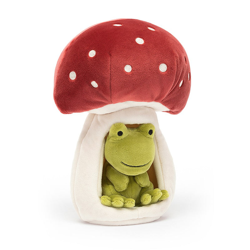Jellycat Forest Fauna Frog - H21cm-4