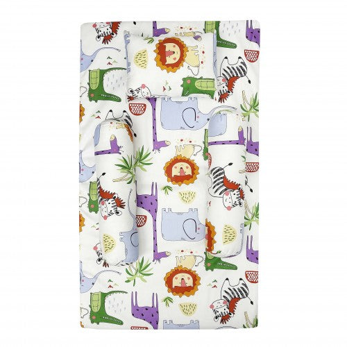 Lucky Baby On The Go™ Travel Mattress Set - Safari