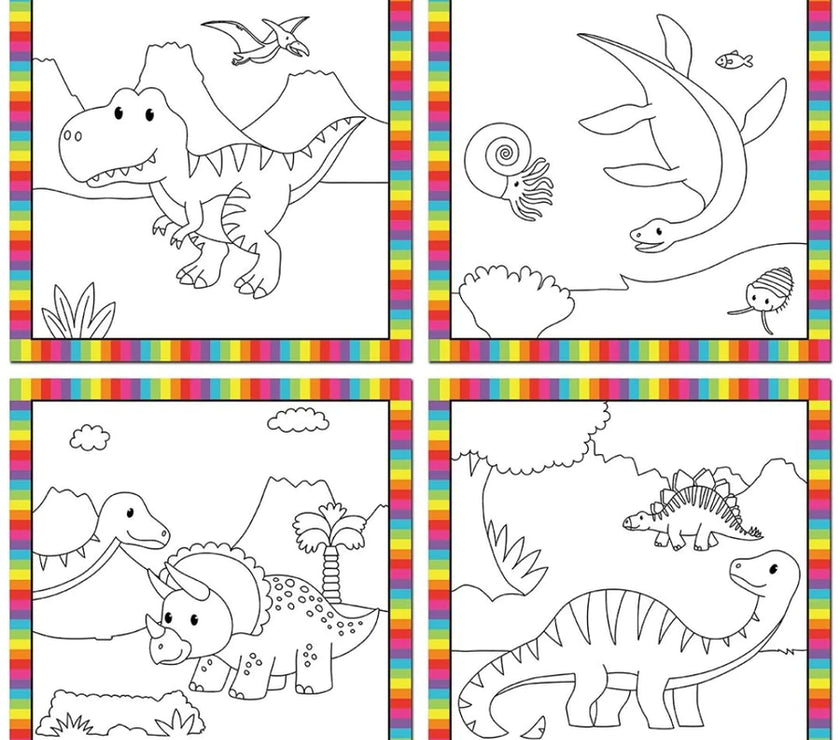 Galt First Water Magic Reusable Colouring Book (Assorted Designs)