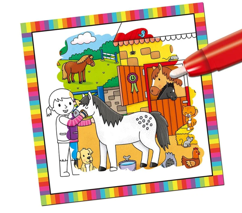 Galt First Water Magic Reusable Colouring Book (Assorted Designs)