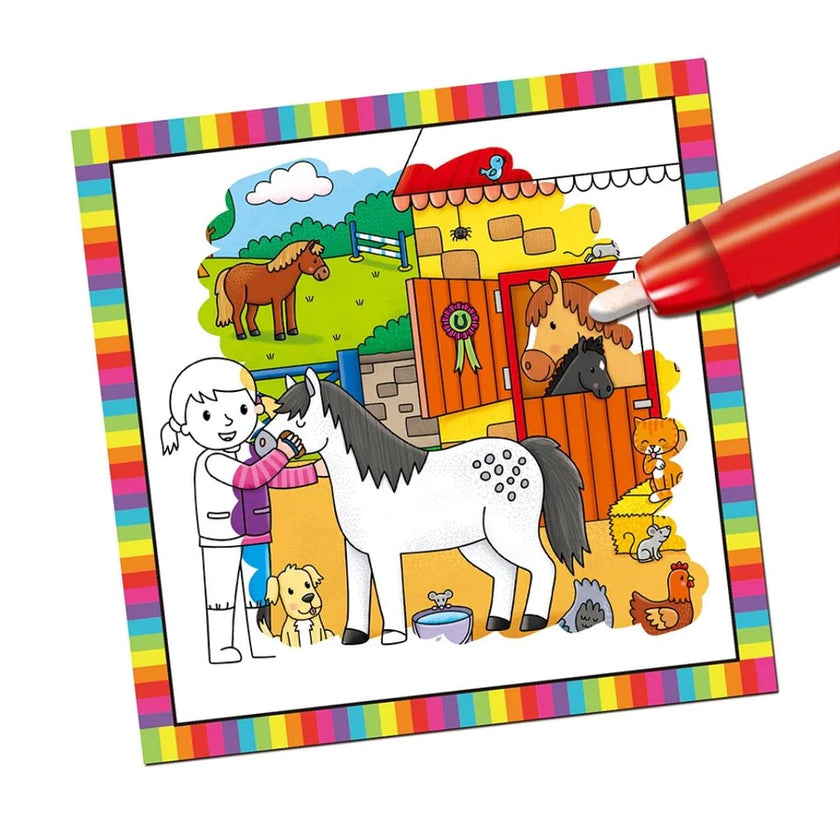 Galt First Water Magic Reusable Colouring Book (Assorted Designs)