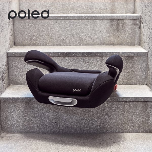 Poled x Hyundai ISOfix Booster Seat | Midnight Black