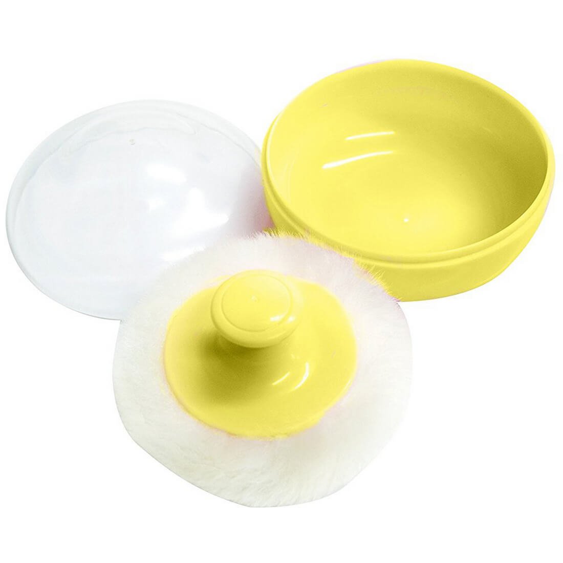 Pigeon Powder Case w/Puff - Yellow | Little Baby.