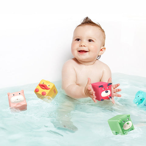 Bc Babycare Animal Squeeze & Stack Block