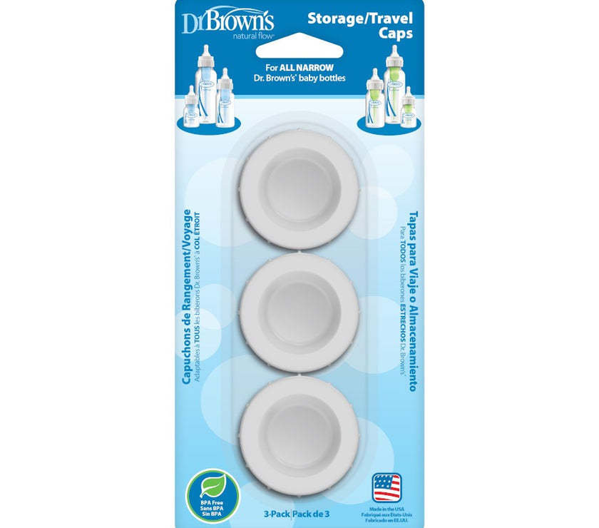 Dr. Brown’s Natural Flow Baby Bottle Storage Travel Caps