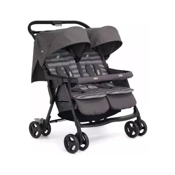 Joie Aire Twin Stroller - Dark Pewter