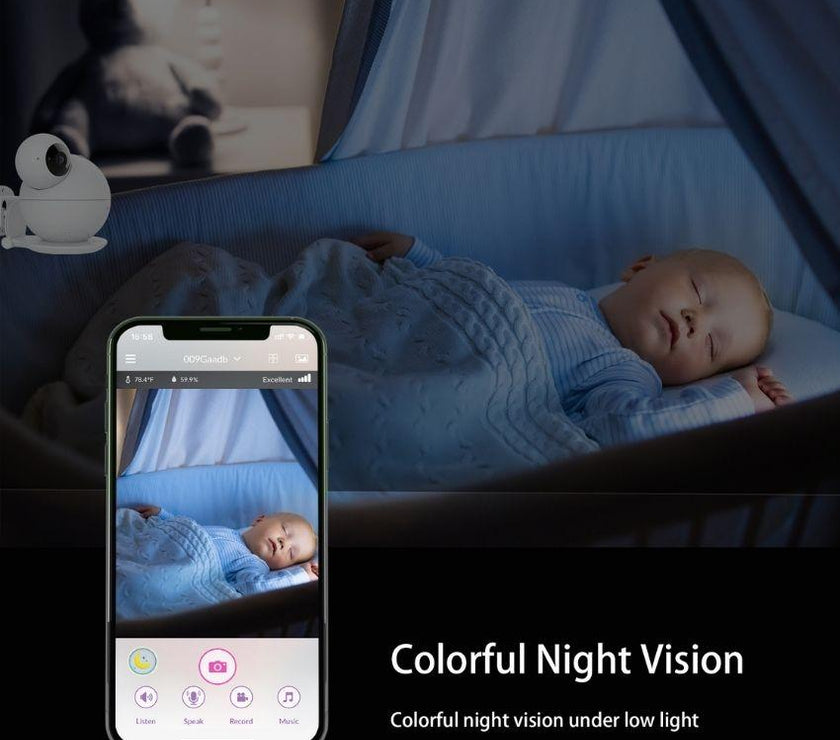 iBaby Monitor M8, Smart Baby Monitor | Little Baby.