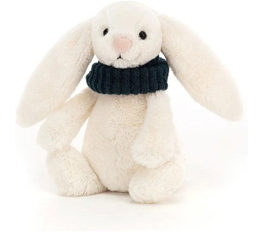 Jellycat Bashful Snug Bunny Teal | Little Baby.