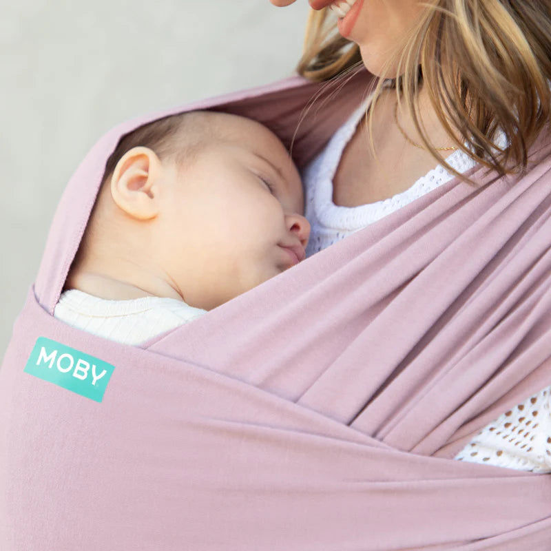 Moby Classic Wrap - Dusty Rose-6
