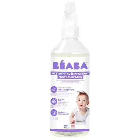 Beaba Toys & Multi-surface Disinfectant Cleanser 500ml - Fresh Plant Fragrance