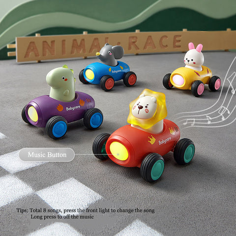 Bc Babycare Push & Go Car Toy (With Music)