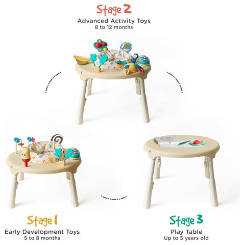 Oribel PortaPlay Stage-Based Activity Center - Monsterland Adventures + Stools Combo